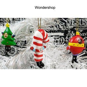 3 Christmas Ornaments NWT